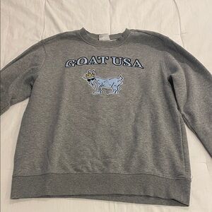 Gray GOAT, USA sweatshirt, size medium brand need